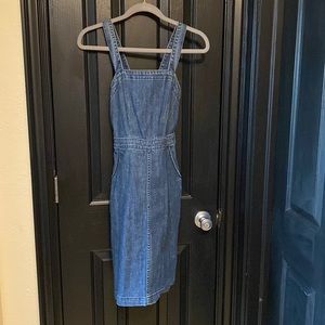 Summer Jean Dress With Pockets